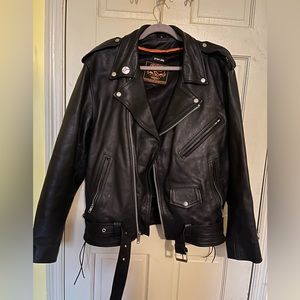 Motorcycle Biker Jacket Milwaukee Leather XL